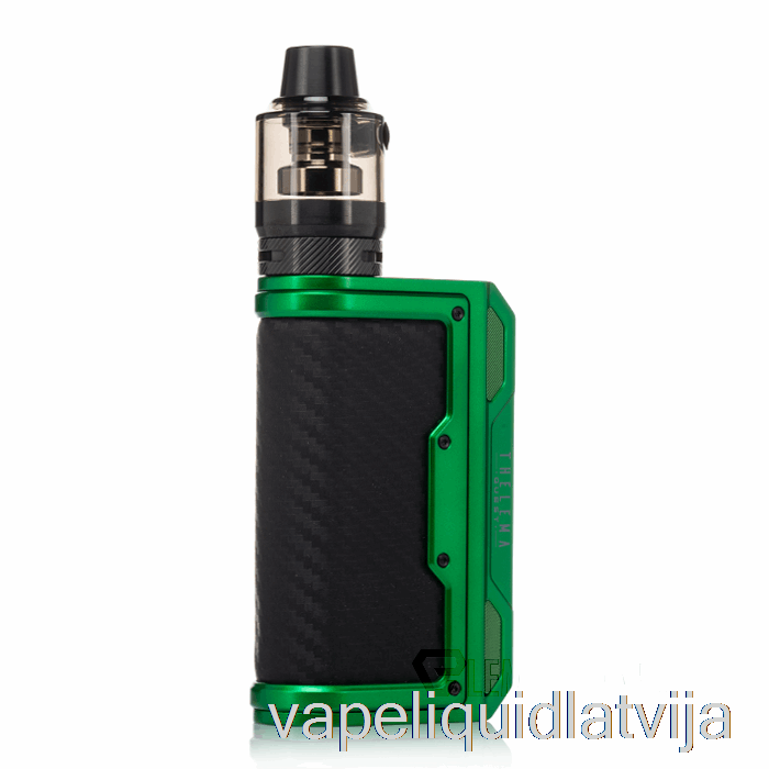 Pazaudēts Vape Thelema Quest 200w Sākuma Komplekts Smaragda Zaļš / Oglekļa šķiedras Vape šķidrums